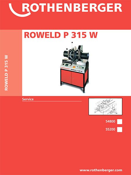 компоновочная схема для roweld p315 w/p315 w cnc