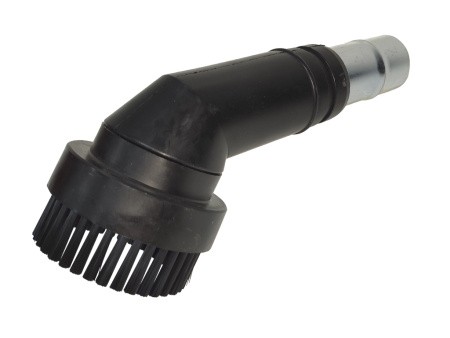 Пластиковая насадка-щетка, круглая, с нейлоновым ворсом, D 50 мм Пластиковая насадка-щетка, круглая, с нейлоновым ворсом, D 50 мм